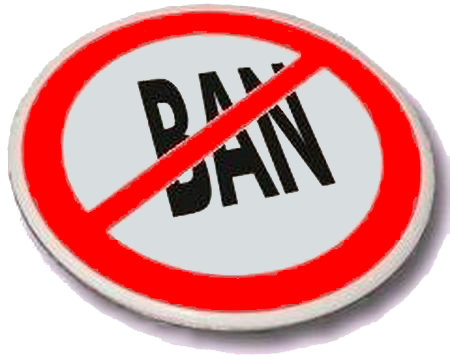 Image result for BAN the ban